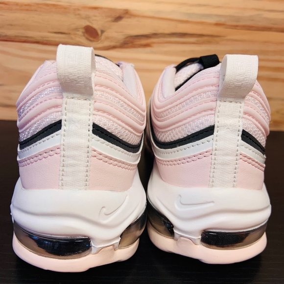 New Nike Women's Air Max 97 Soft Pink Black - Picture 7 of 8